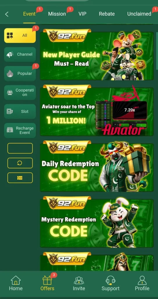92fun game bonus image