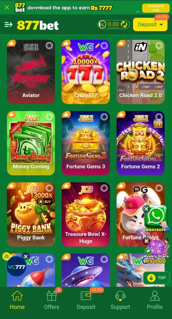 877bet game